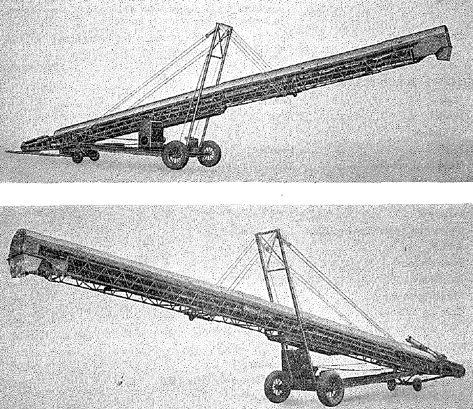 Barber-Greene, transfer Conveyor, 24 in x 57 ft Model N