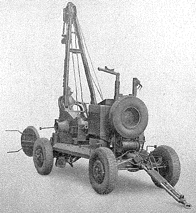 Benoto machine, Type Genie 1950 from front