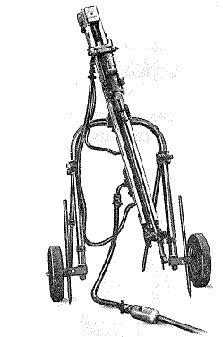 Climax Wagonette drill mount - augular drilling