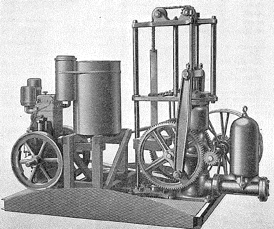 Godwin deep well pump, Type B (Lister 5/1 diesel engine)