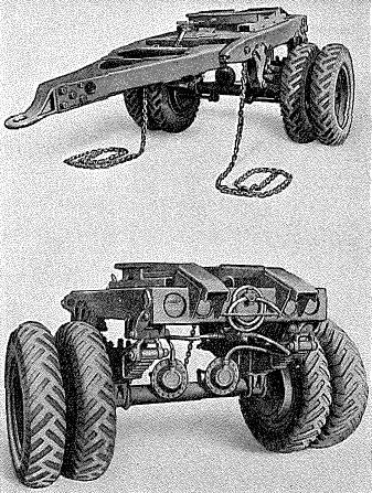 Hobbs, 2,800 lb, two-wheel dual tyre, 4� ton, flat-bed dolly