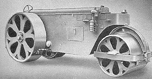 Huber 8/10 ton roller (diesel engine)