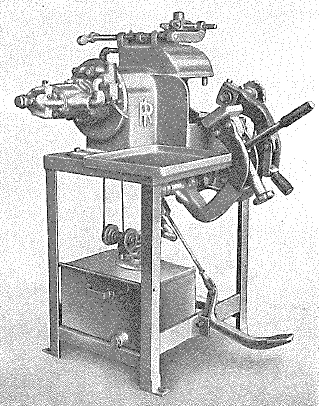Ingersoll-Rand, Jackbit Grinder, Type JA3 from left