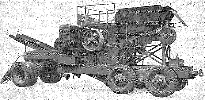 Iowa crushing plant, 25/40 tons per hour, Model 1524