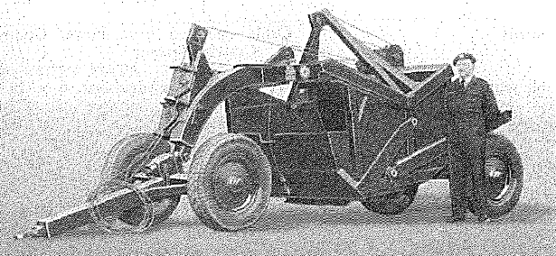 Le Tourneau Scraper (3½ cu yd), Model X