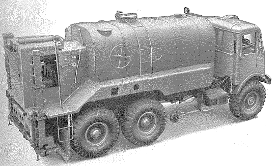 Phoenix Bitumen/Tar pressure distributor (lorry mounted), 1,000 gal, Model D - travelling