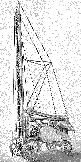 Ruston-Bucyrus boring rig, Model 33-W (to Part 14 - AL73)