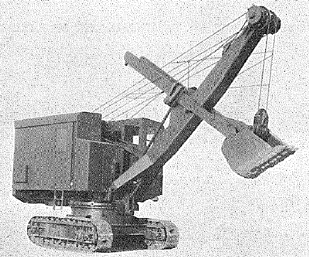 Smith 5/8 cu yd Excavator Type 5/20 and attachments