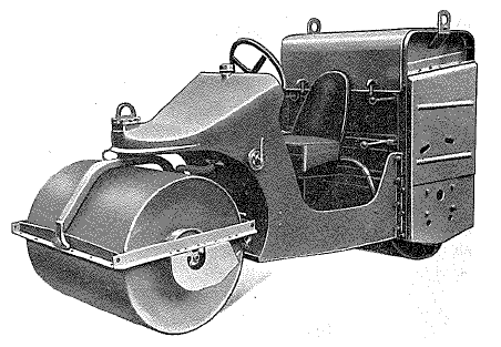 Stothert & Pitt, 32 in Tandem Vibrating Roller, Model V32R