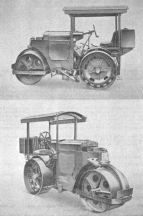 Wallis-Steevens Roller, 2½ tons, Type OG later OG/C