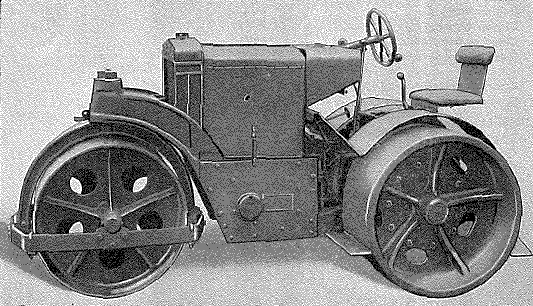 Wallis-Steevens Roller, 2½ tons, Type PEU