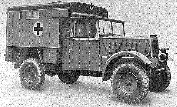 Light Ambulance, 4x4, Humber