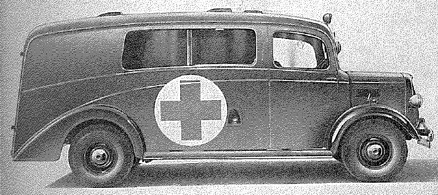 Ambulance, 4x2, Morris CV11/30