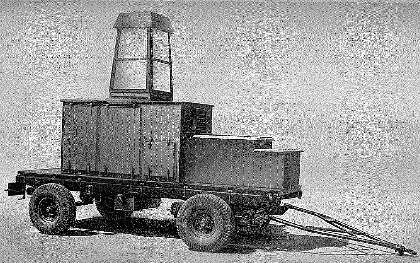 Brockhouse, 3� ton, 4-wheel, Mk 1 trailer, equipped with landmark beacon