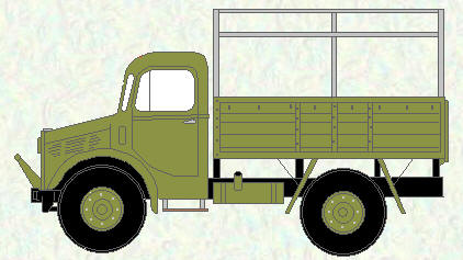 Tender, 30 cwt, General Service, Bedford OX, 4x2