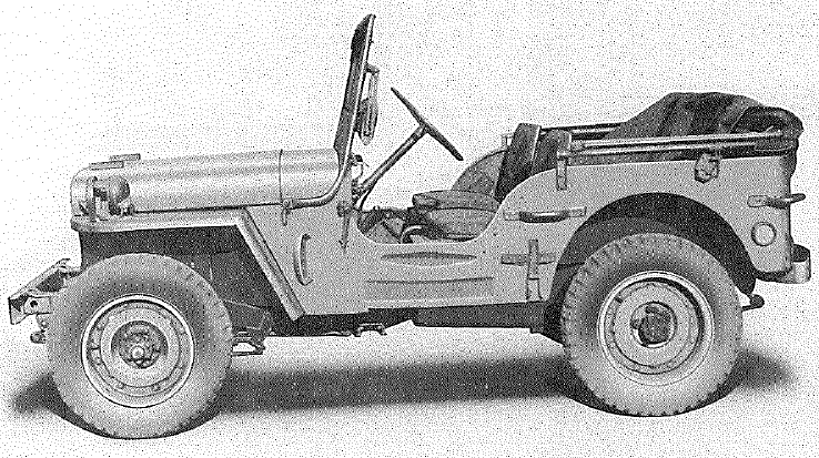 Ford, 5 cwt, 4x4, Model GPW Car