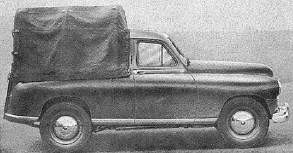 Standard, 4x2, Series 1 Vanguard Truck/Van, 12 cwt, canvas tilt