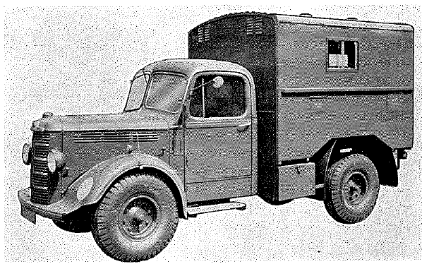 Bedford, 30 cwt, 4x2, Model KC chassis