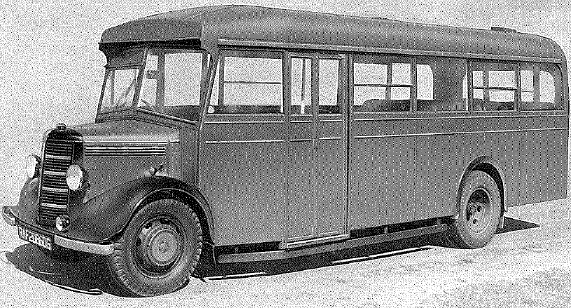 Bedford, 4x2, Model OB, 32 seater coach