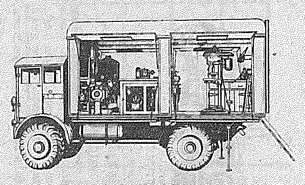 Tender, Workshop, Crossley, 3 ton, 4x4