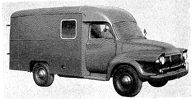 RVT 316 Mk 3 on Bedford Model TJ1Z2 chassis