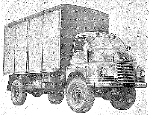 RVT 358 Mk 1 on Bedford Type RL chassis