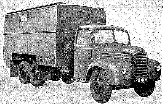 RVT 367 Mk 1 on Fordson Thames-Sussex chassis