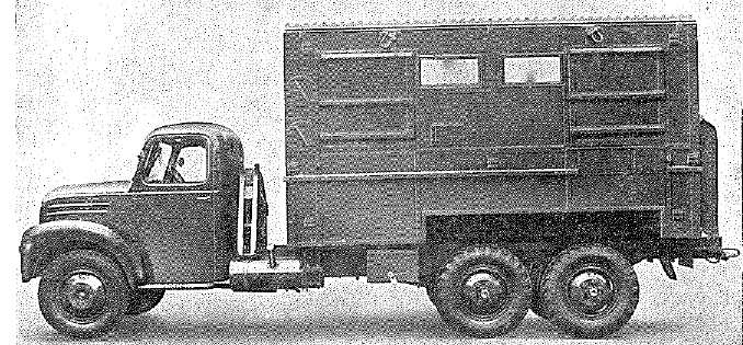 RVT 393 Mk 1 on Fordson Thames-Sussex chassis