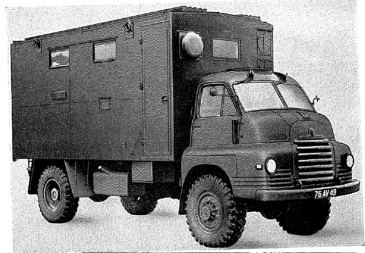 RVT 593 Mk 1 on Bedford, 3 ton, 4x4, Type RGS chassis