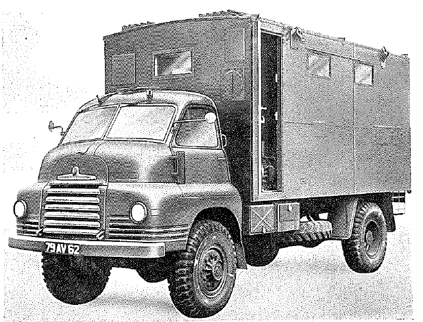 RVT 619 Mk 1 on Bedford Type R chassis