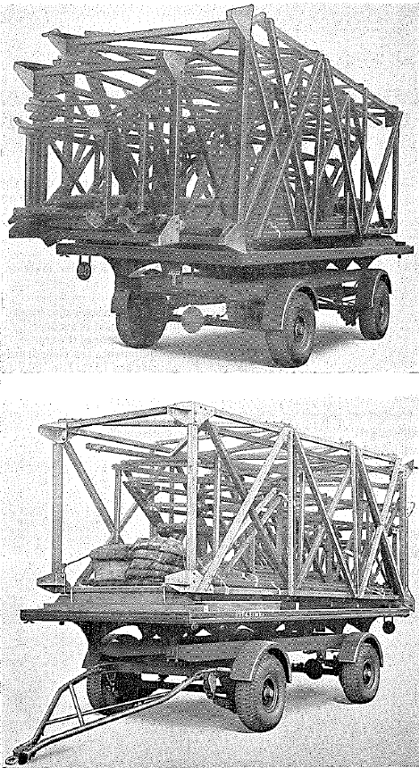 Brockhouse, 5 ton, 4-wheel, Mk 2 trailer, equipped as RVT 451 Mk 1