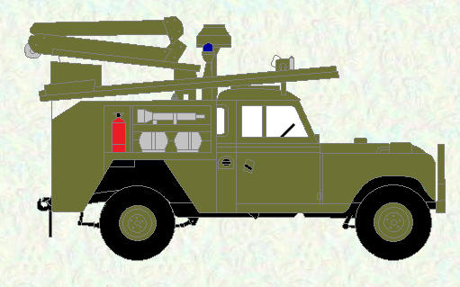 Truck, Fire Fighting, Airfield Crash Rescue, 1-ton, 4x4, Rover