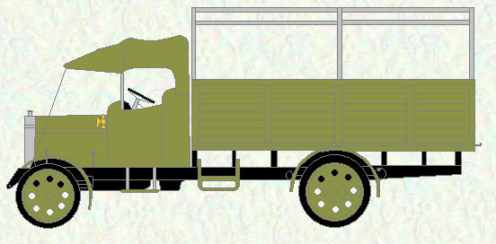 Truck, GS, 4x2, Thorneycroft J