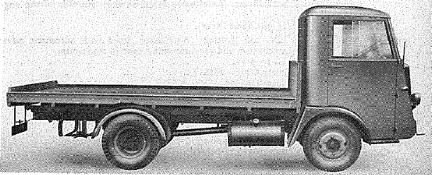 Freighter, Stores low loading, Karrier, Bantam, 4x2