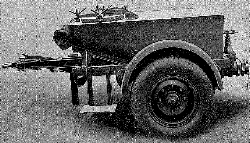 Eagle, 2-wheel, 300 gallon sullage trailer