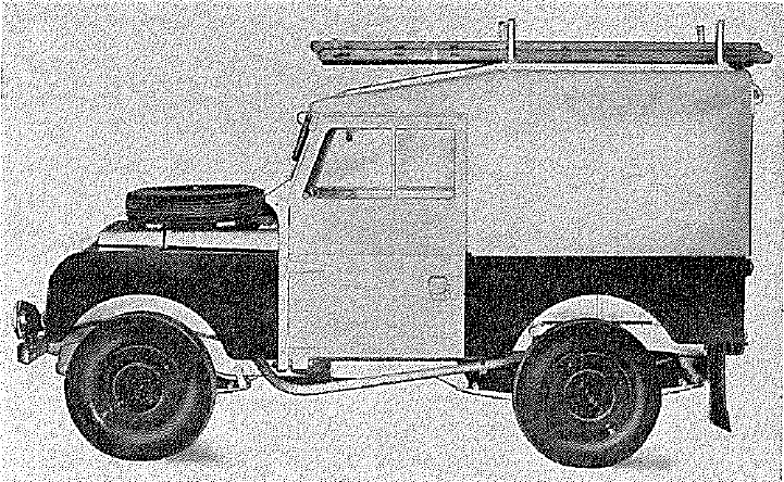 Land-Rover, 10 cwt, 4x4, Truck/Van Airfield Lighting Maintenance (2.0 litre petrol)