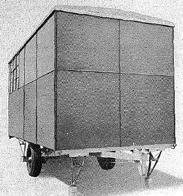 Sitemaster Major, 2-wheeled, Trailer/Caravan, Sector Commander - from front