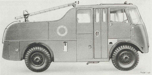 Truck, Fire Fighting, Foam, 4x4, Mark 5, Thorneycroft TF/B80
