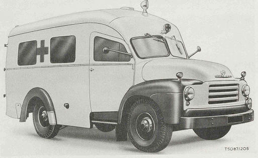 Ambulance, 2-Stretcher, 4x2, Bedford A2Z