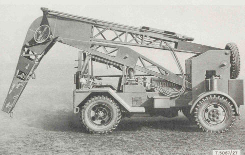 Crane, Wheel  Mounted, 3-ton, Non-slewing, 4x2, Taylor Mk 1