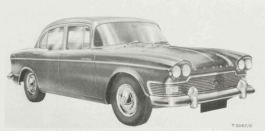 Car, Limousine, 4x2, Humber Super Snipe, Series 3