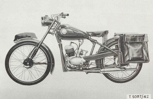 Motor Cycle, 98cc, James Comet J11