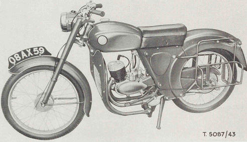 Motor Cycle, 98cc, James Comet L1