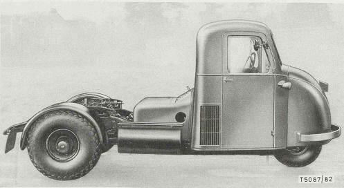 Tractor, Scammell Mechanical Horse MH6 3, 3x2