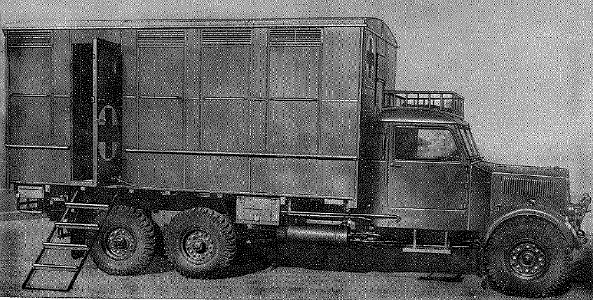 Ford, 3 ton, 6x4, WOT 1, equipped as Dental Laboratory