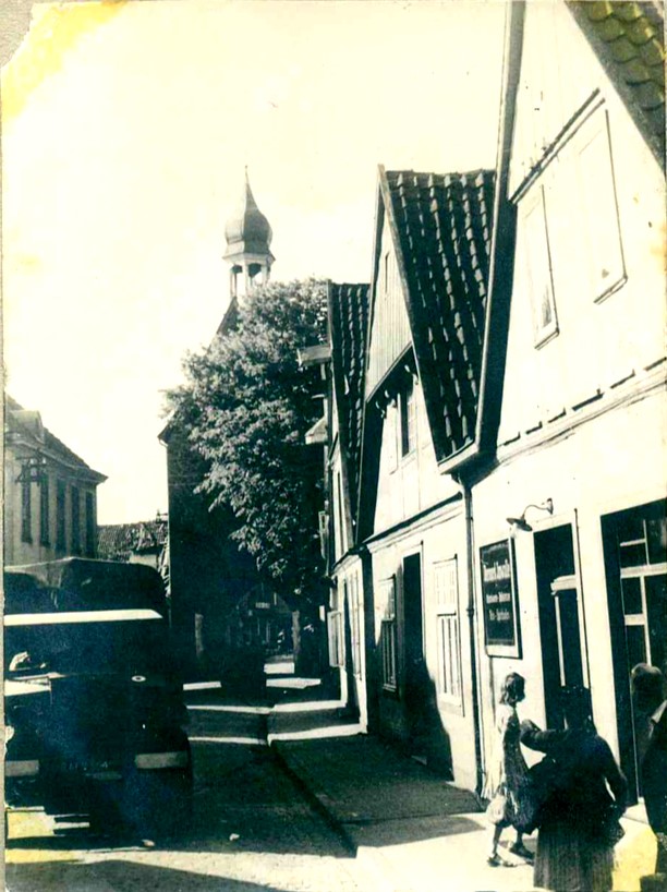 Entering Quakenbruck April 1945