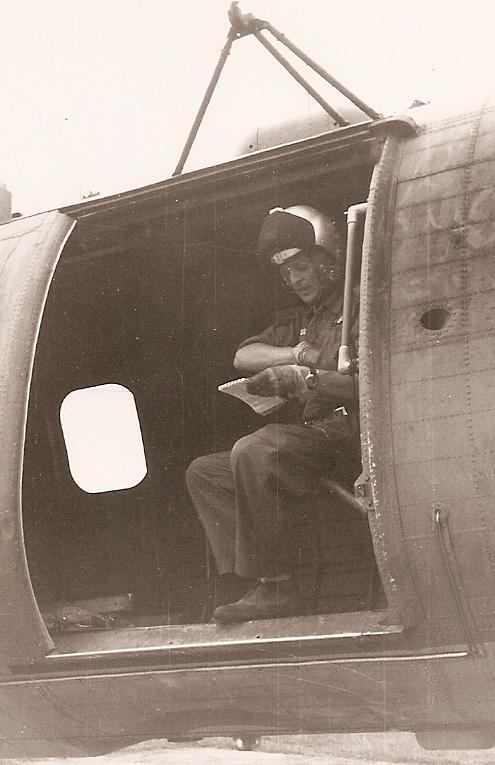 Crewman of No 66 Sqn preparing for a flight 4