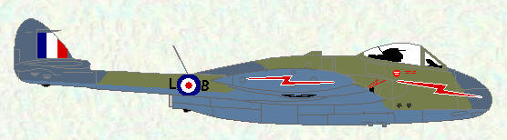 Venom FB Mk 1 of No 98 Squadron