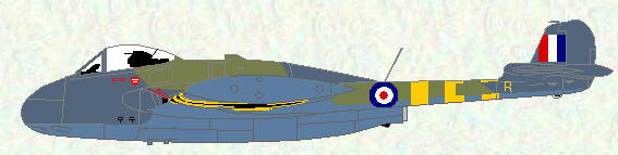 Venom FB Mk 4 of No 249 Squadron